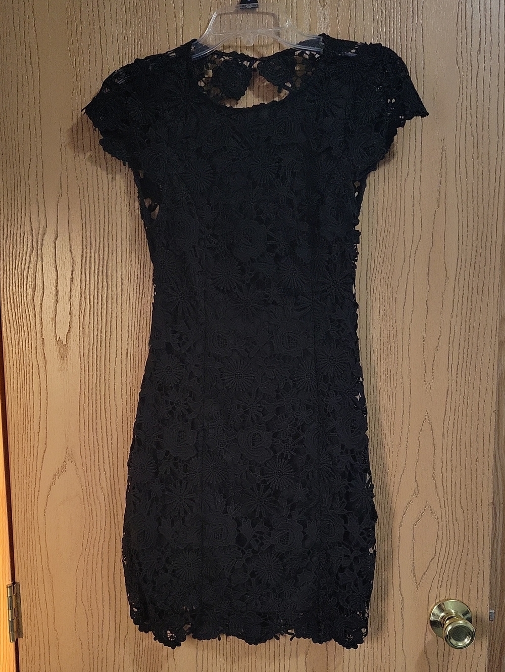 Lulus Black Backless Dress